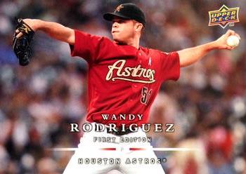 2008 Upper Deck First Edition #11 Wandy Rodriguez Front