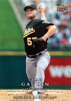 2008 Upper Deck First Edition #20 Chad Gaudin Front