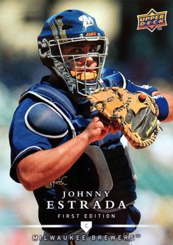 2008 Upper Deck First Edition #46 Johnny Estrada Front