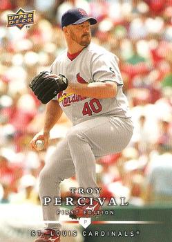 2008 Upper Deck First Edition #53 Troy Percival Front