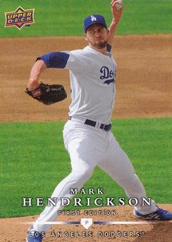 2008 Upper Deck First Edition #85 Mark Hendrickson Front