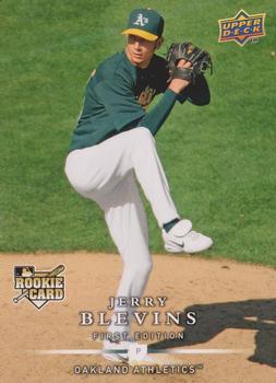 2008 Upper Deck First Edition #256 Jerry Blevins Front