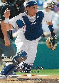 2008 Upper Deck First Edition #279 Jose Morales Front