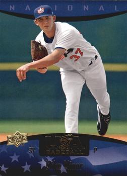 2008 Upper Deck USA Baseball Box Set #17 Mike Minor Front
