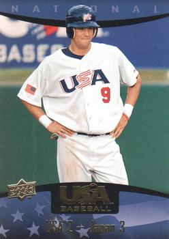 2008 Upper Deck USA Baseball Box Set #29 Game #2 Front