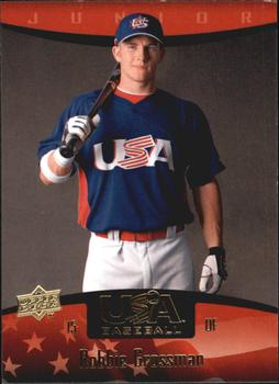 2008 Upper Deck USA Baseball Box Set #35 Robbie Grossman Front