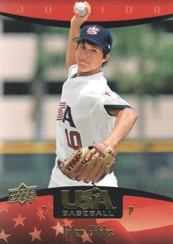 2008 Upper Deck USA Baseball Box Set #36 Tyler Hibbs Front