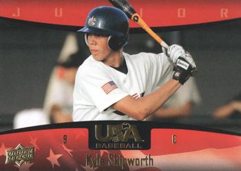 2008 Upper Deck USA Baseball Box Set #47 Kyle Skipworth Front