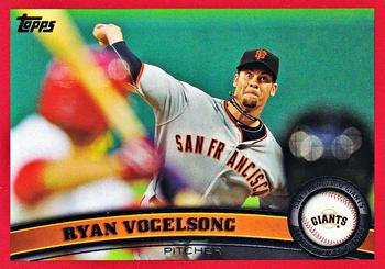 2011 Topps Update - Target Red Border #US94 Ryan Vogelsong Front
