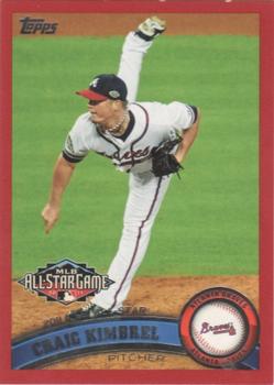 2011 Topps Update - Target Red Border #US143 Craig Kimbrel Front