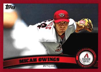 2011 Topps Update - Target Red Border #US199 Micah Owings Front