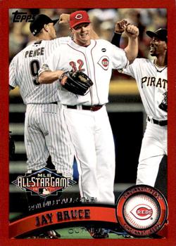2011 Topps Update - Target Red Border #US207 Jay Bruce Front