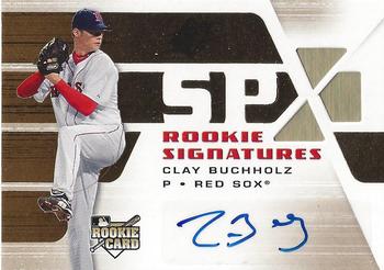 2008 SPx #105 Clay Buchholz Front