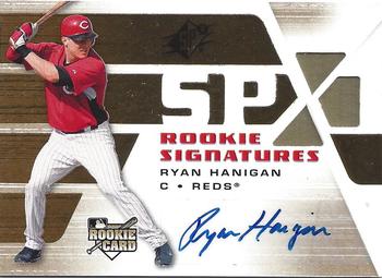 2008 SPx #110 Ryan Hanigan Front