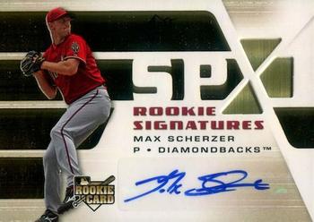 2008 SPx #150 Max Scherzer Front