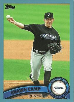 2011 Topps Update - Walmart Blue Border #US116 Shawn Camp Front