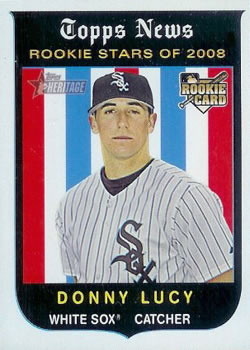 2008 Topps Heritage #134 Donny Lucy Front