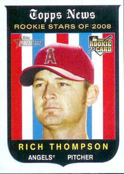 2008 Topps Heritage #142 Rich Thompson Front