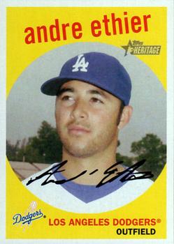 2008 Topps Heritage #9 Andre Ethier Front