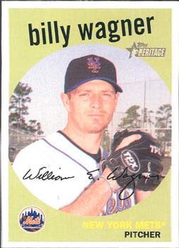 2008 Topps Heritage #13 Billy Wagner Front