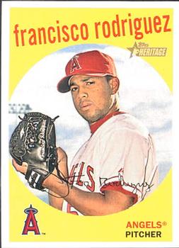 2008 Topps Heritage #64 Francisco Rodriguez Front