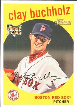 2008 Topps Heritage #88 Clay Buchholz Front