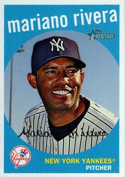 2008 Topps Heritage #99 Mariano Rivera Front