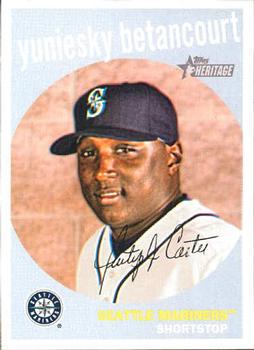 2008 Topps Heritage #183 Yuniesky Betancourt Front