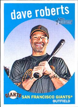 2008 Topps Heritage #207 Dave Roberts Front