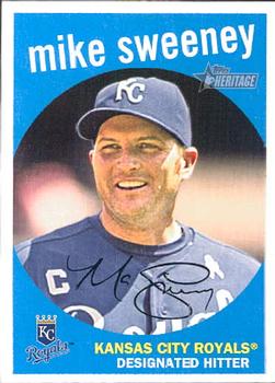2008 Topps Heritage #211 Mike Sweeney Front
