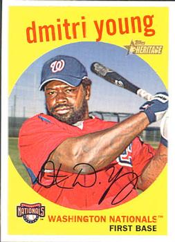 2008 Topps Heritage #247 Dmitri Young Front