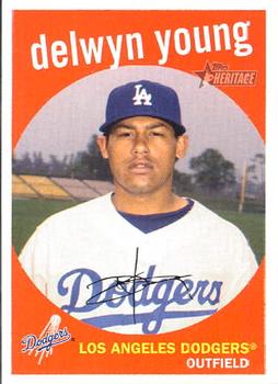 2008 Topps Heritage #278 Delwyn Young Front