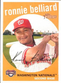 2008 Topps Heritage #301 Ronnie Belliard Front
