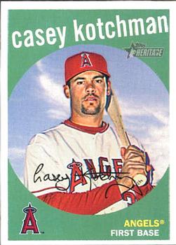 2008 Topps Heritage #320 Casey Kotchman Front