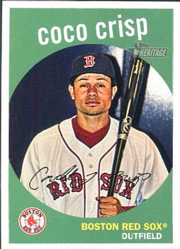 2008 Topps Heritage #382 Coco Crisp Front