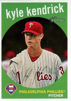 2008 Topps Heritage #462 Kyle Kendrick Front