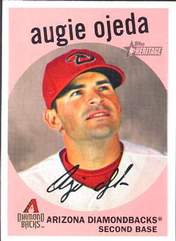 2008 Topps Heritage #465 Augie Ojeda Front