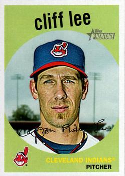 2008 Topps Heritage #520 Cliff Lee Front