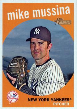 2008 Topps Heritage #530 Mike Mussina Front