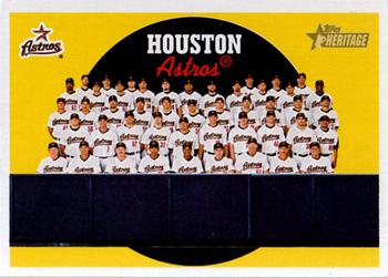 2008 Topps Heritage #613 Houston Astros Front