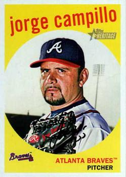 2008 Topps Heritage #662 Jorge Campillo Front