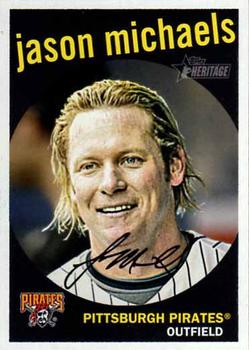 2008 Topps Heritage #666 Jason Michaels Front