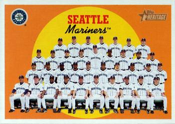 2008 Topps Heritage #676 Seattle Mariners Front