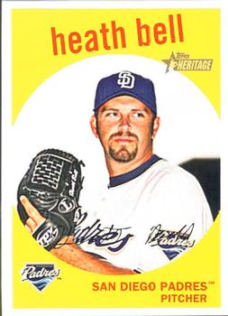 2008 Topps Heritage #706 Heath Bell Front