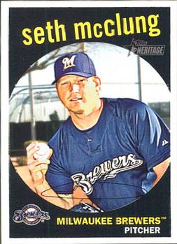 2008 Topps Heritage #713 Seth McClung Front