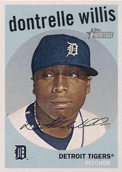 2008 Topps Heritage #18 Dontrelle Willis Front