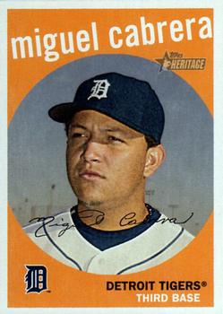 2008 Topps Heritage #283 Miguel Cabrera Front