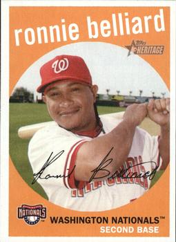 2008 Topps Heritage #301 Ronnie Belliard Front