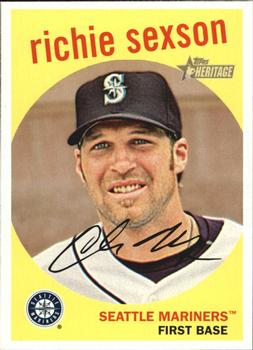2008 Topps Heritage #322 Richie Sexson Front