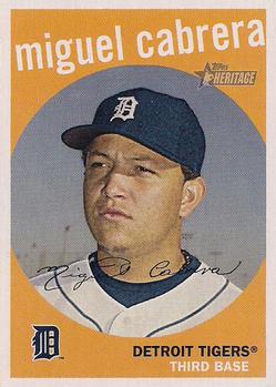 2008 Topps Heritage #283 Miguel Cabrera Front